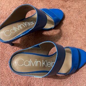 Calvin Klein Vibrant Blue Heels